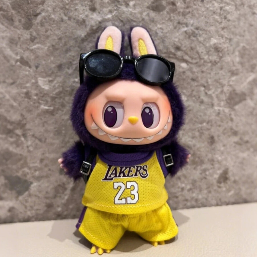 labubu basketball jersey outfit
