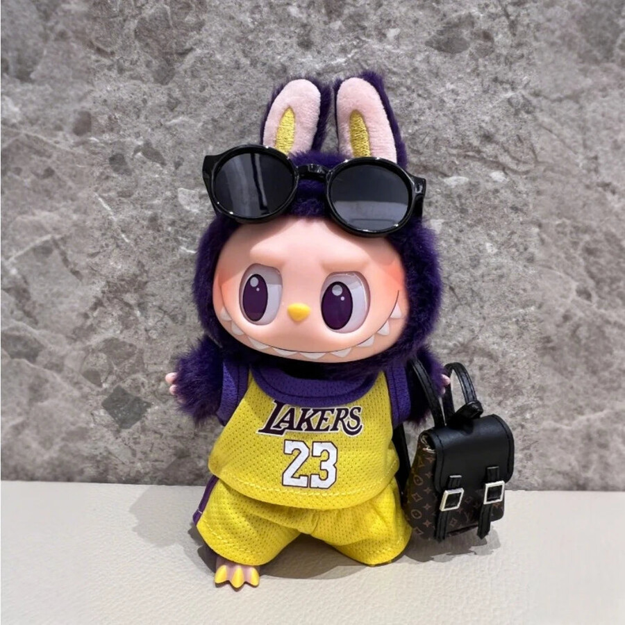 labubu basketball jersey outfit