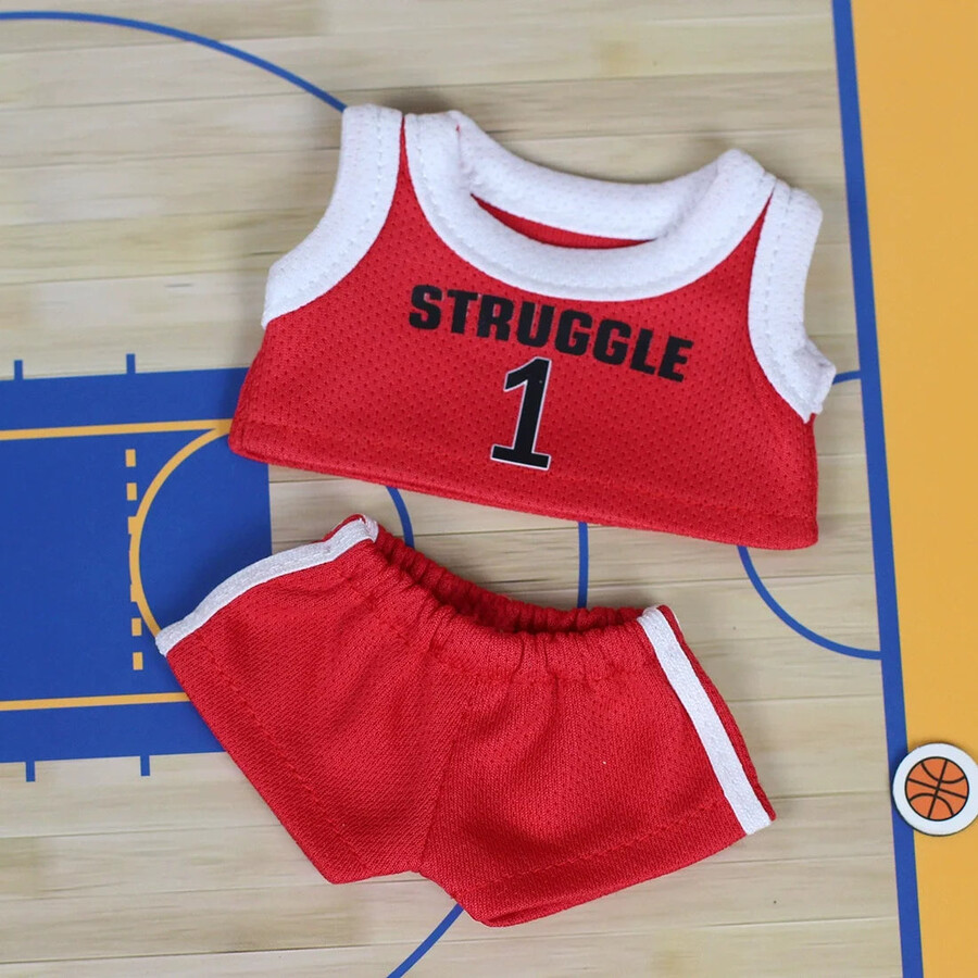 labubu basketball jersey outfit