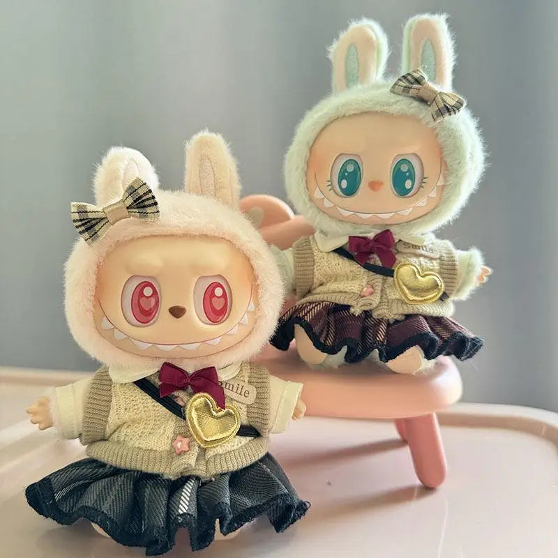 labubu skirt set outfit