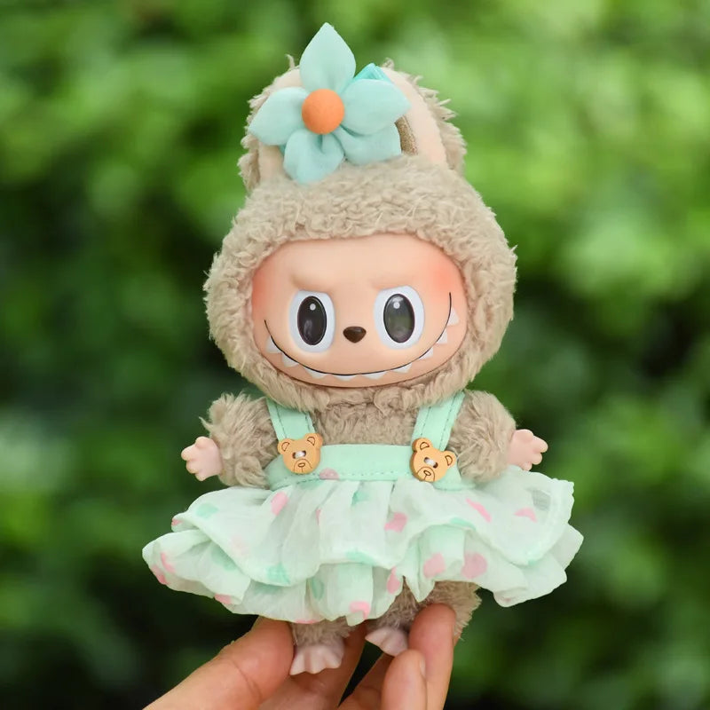 labubu strawberry outfit