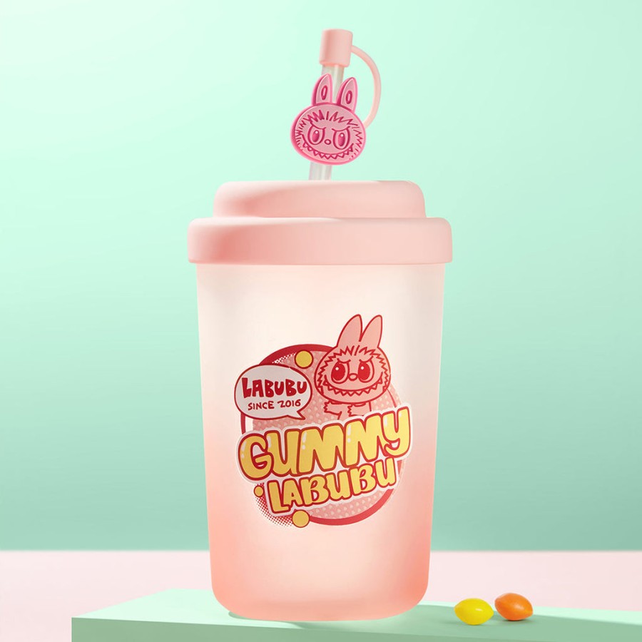 pop mart the monsters candy series straw cup
