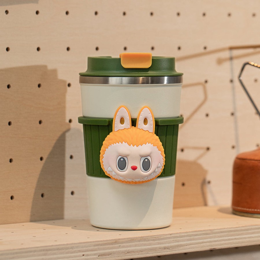 pop mart the monsters home of the elves series tumbler cup