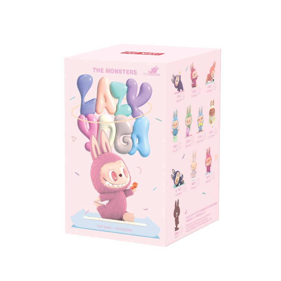 pop mart the monsters lazy yoga series blind box