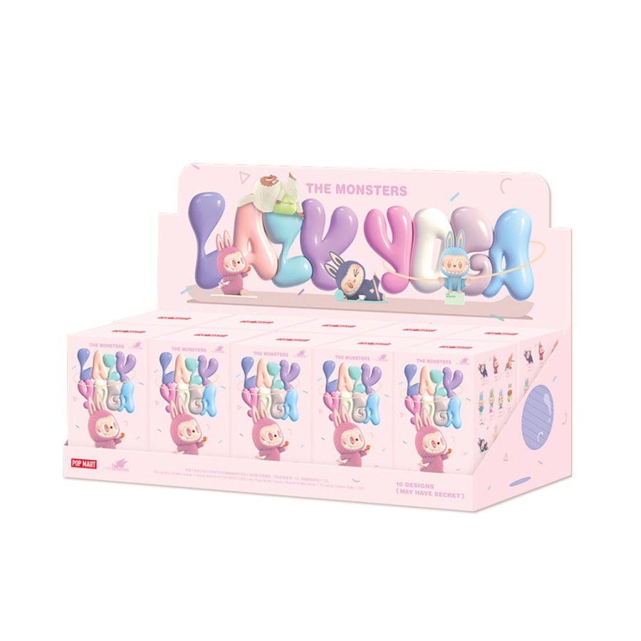 pop mart the monsters lazy yoga series blind box