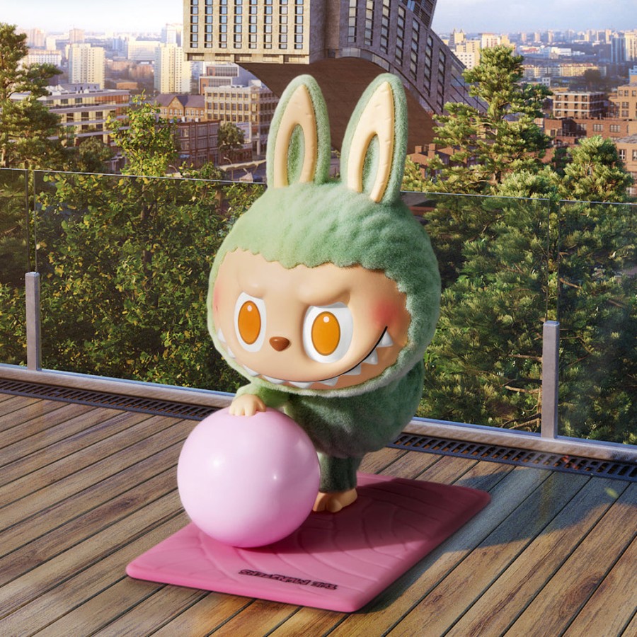 pop mart the monsters lazy yoga series blind box