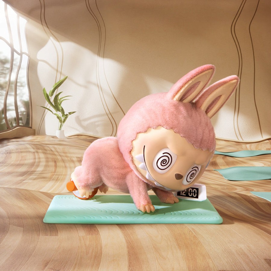 pop mart the monsters lazy yoga series blind box