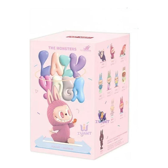 pop mart pop mart the monsters labubu lazy yoga sealed case 1 blind box ppmt-2408-0006-1b