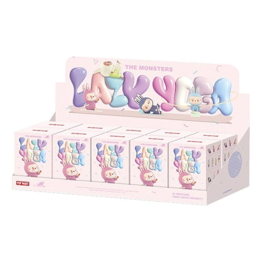 pop mart pop mart the monsters labubu lazy yoga sealed case 10 blind boxes ppmt-2408-0006
