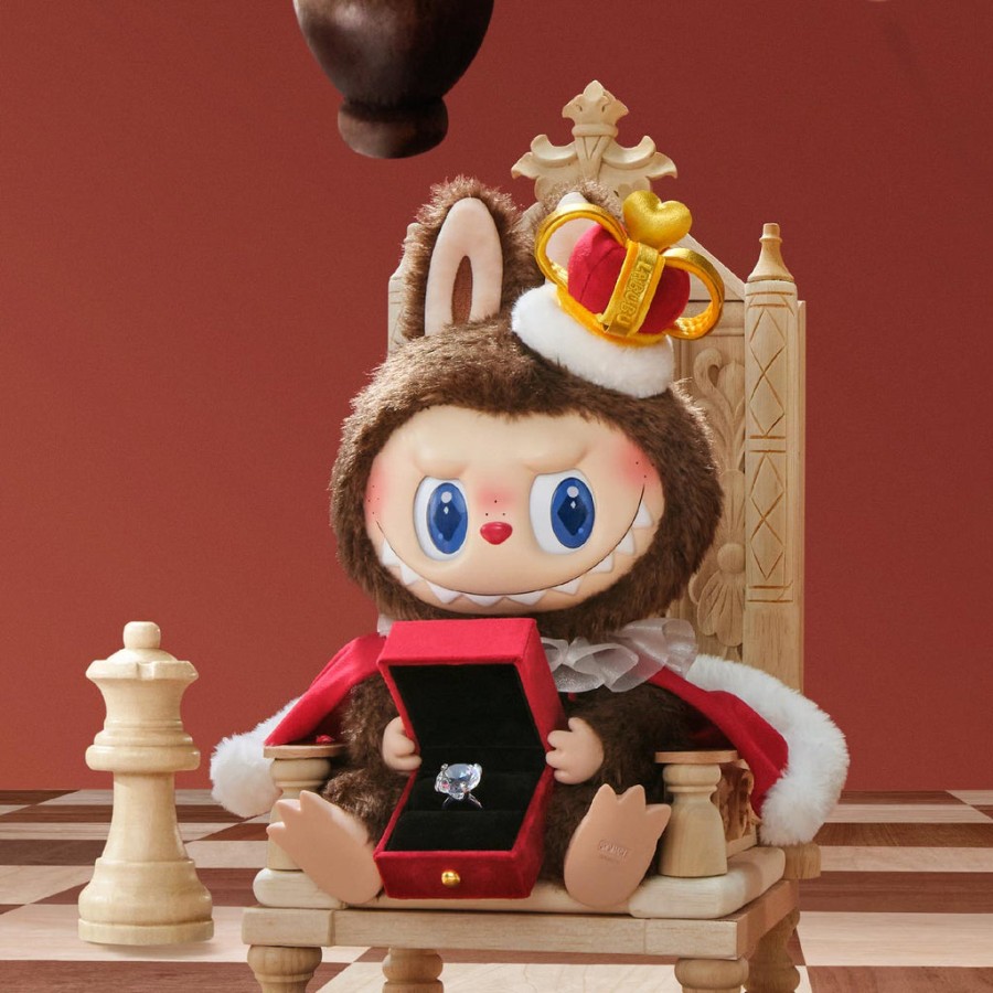 pop mart the monsters labubu lets checkmate vinyl plush doll