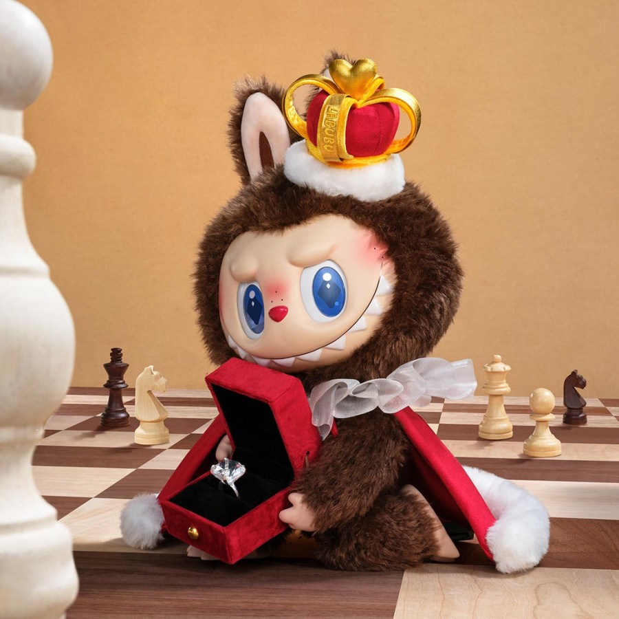pop mart the monsters labubu lets checkmate vinyl plush doll