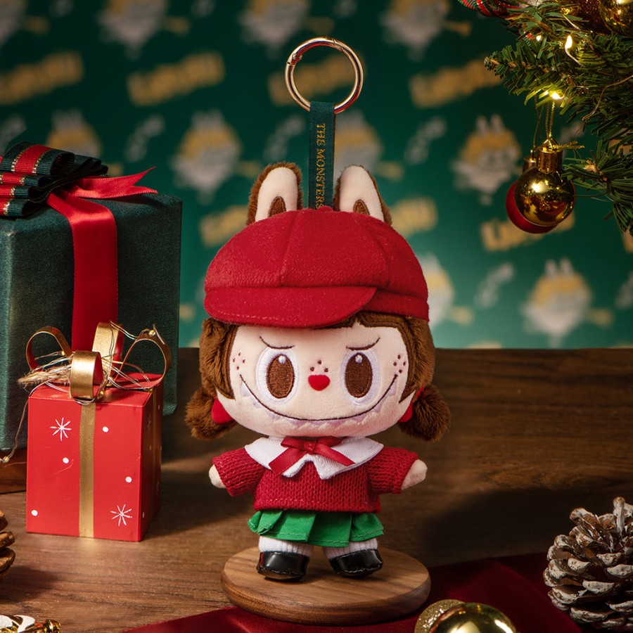 pop mart os monsters lets christmas series plush pendant