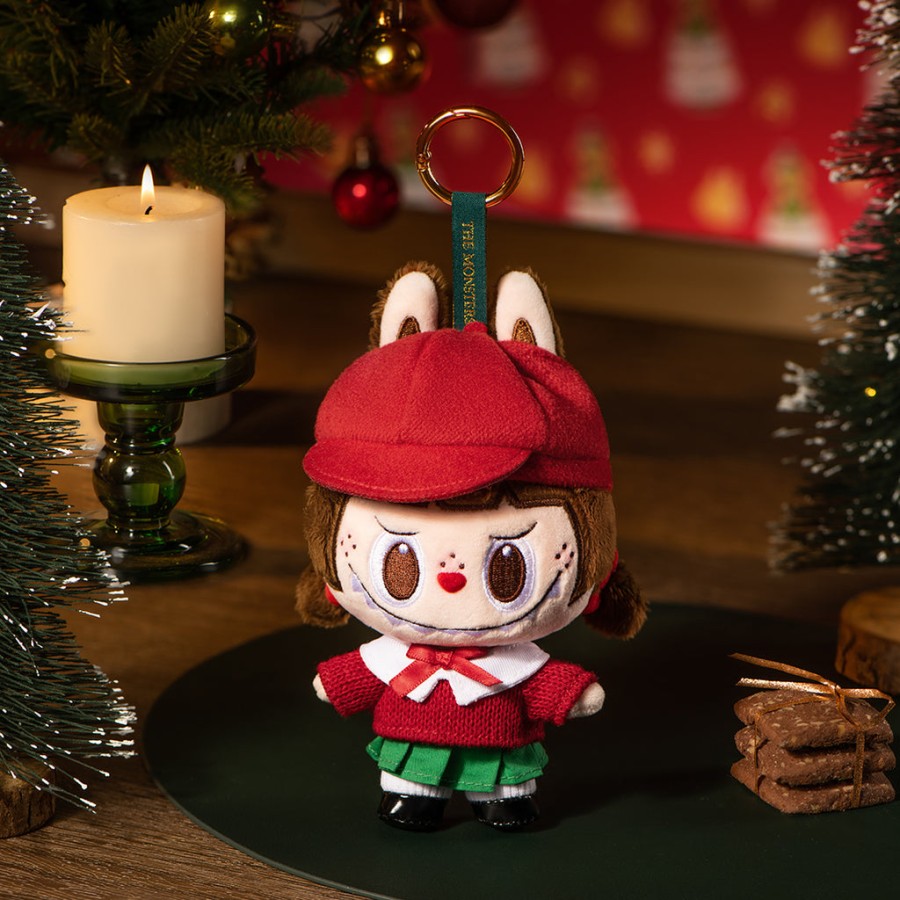 pop mart os monsters lets christmas series plush pendant