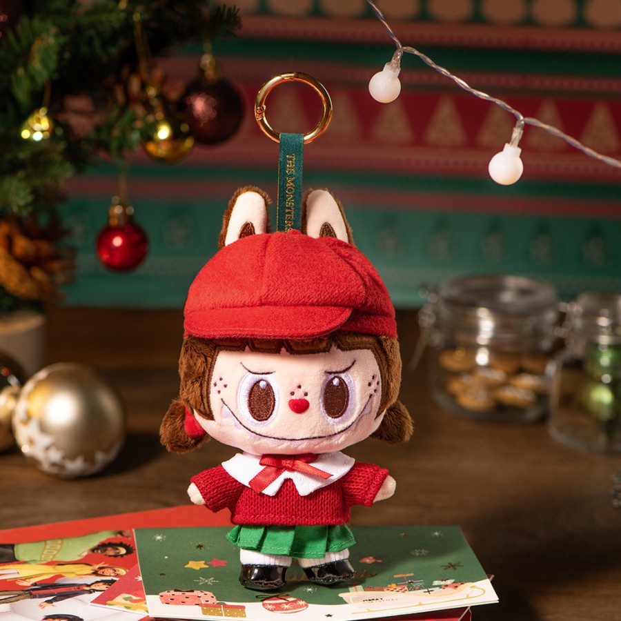 pop mart os monsters lets christmas series plush pendant