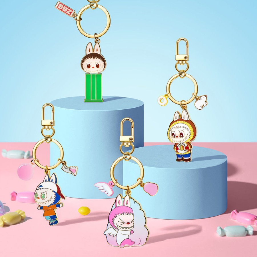 pop mart the monsters candy series pendant keychain blind box