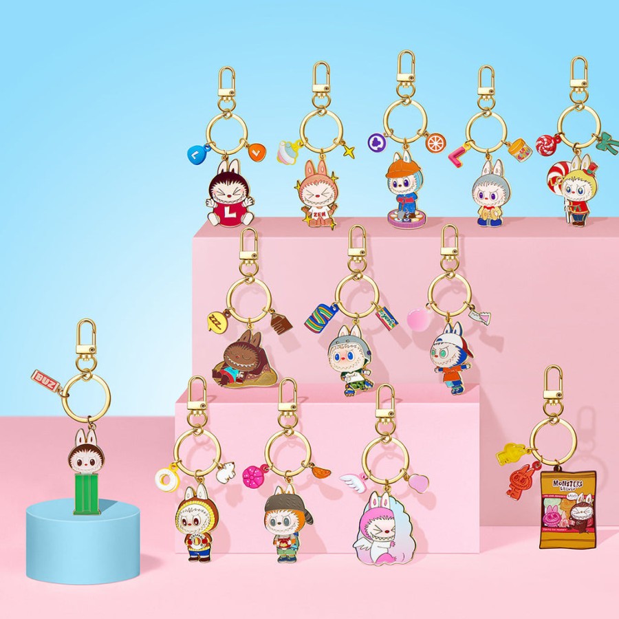pop mart the monsters candy series pendant keychain blind box