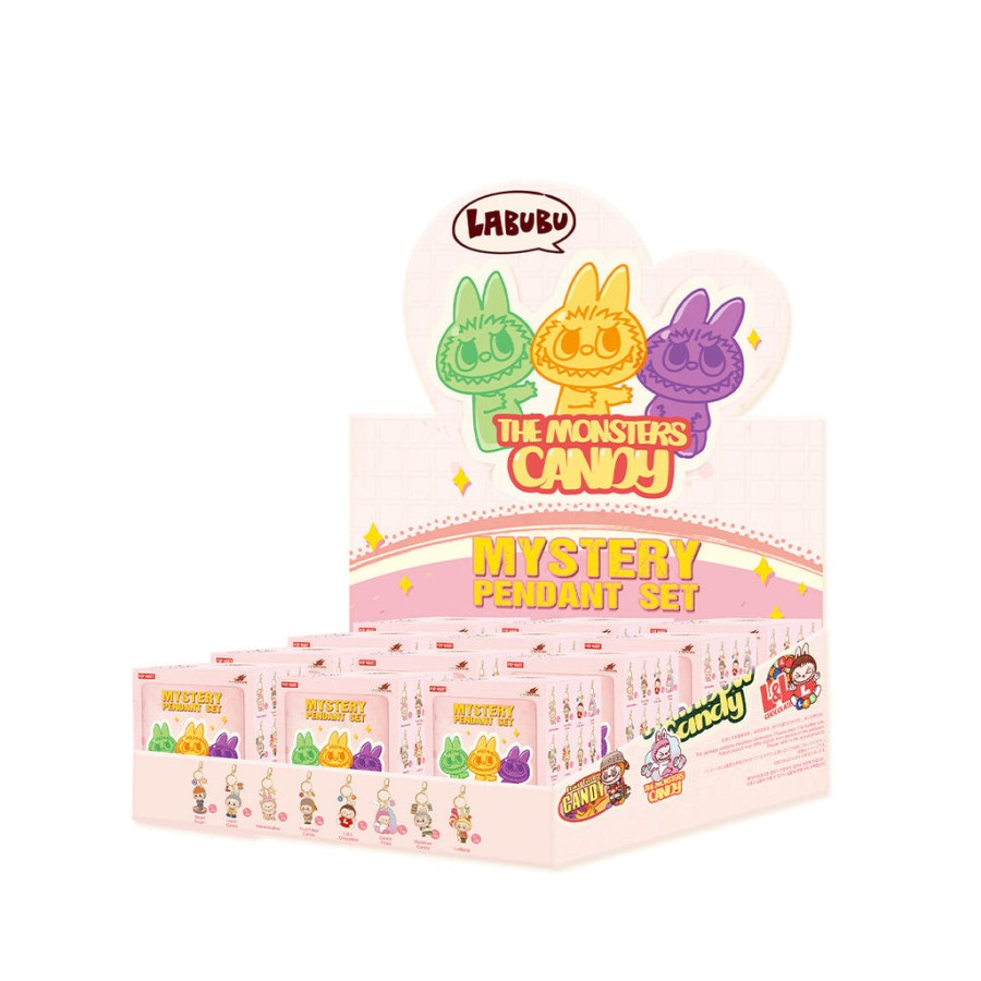 pop mart the monsters candy series pendant keychain blind box