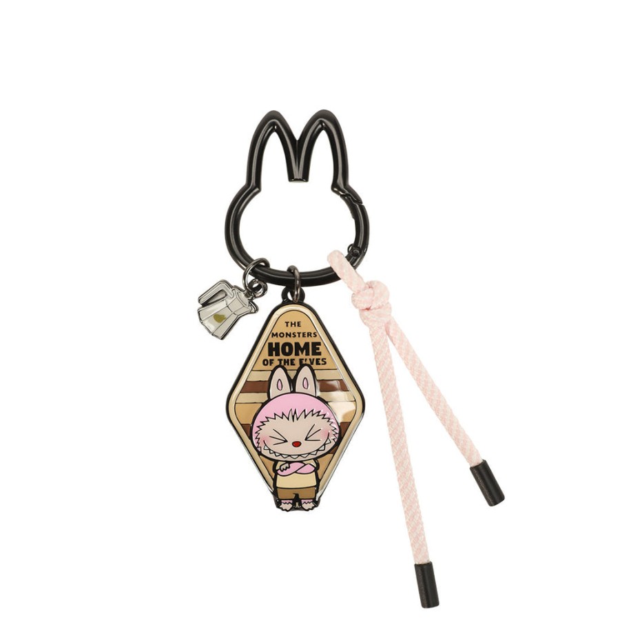 pop mart the monsters home of the elves series pendant keychain blind box