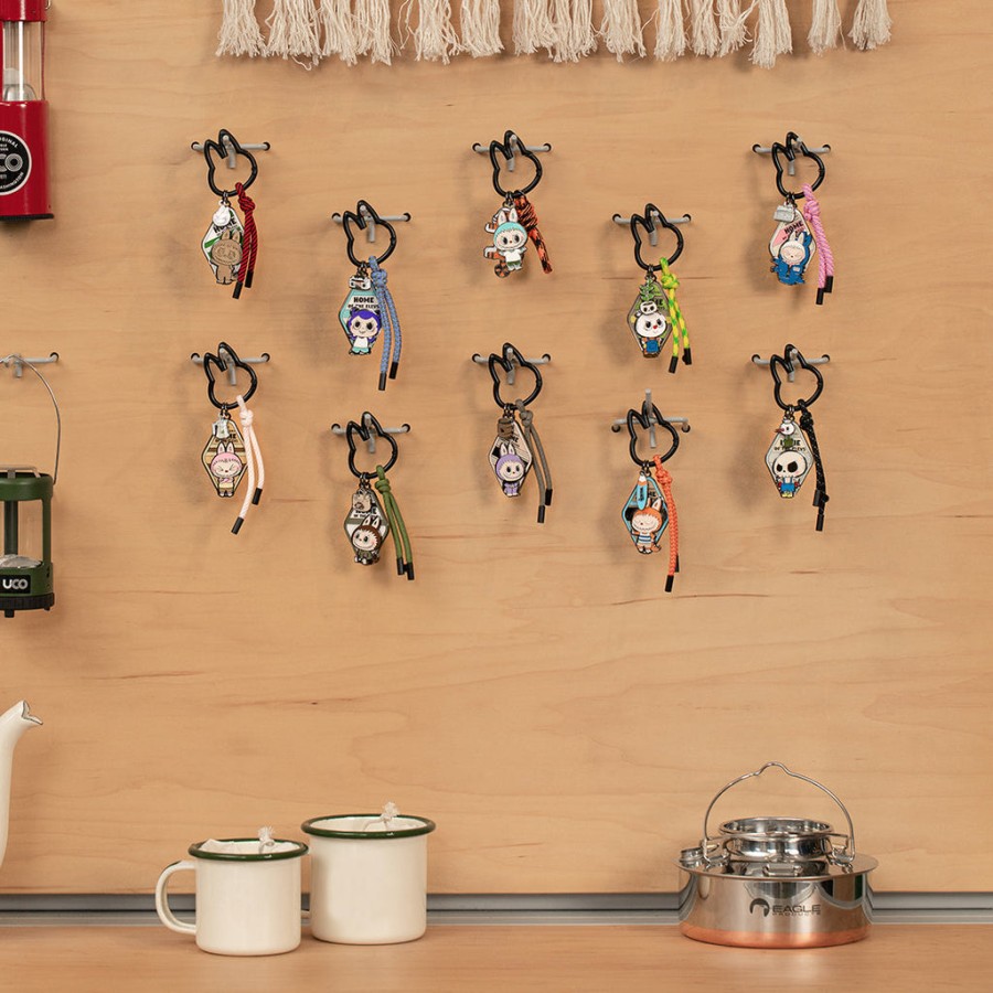 pop mart the monsters home of the elves series pendant keychain blind box