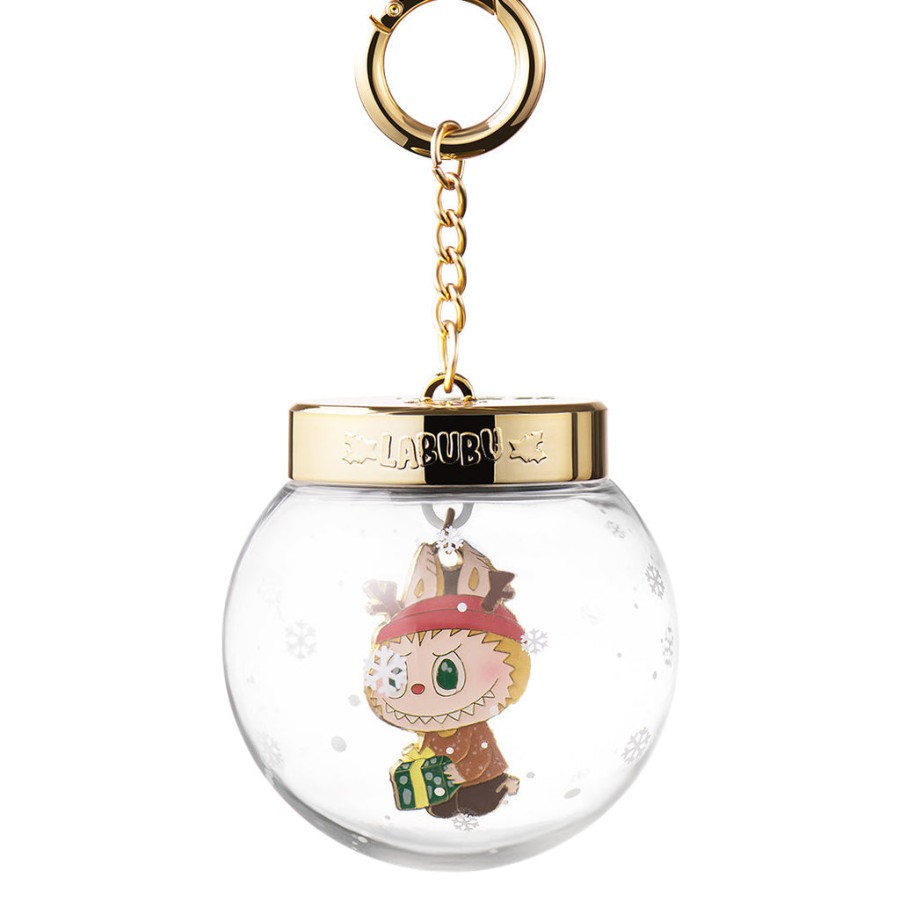 pop mart os monstros lets christmas series ball pendant blind box