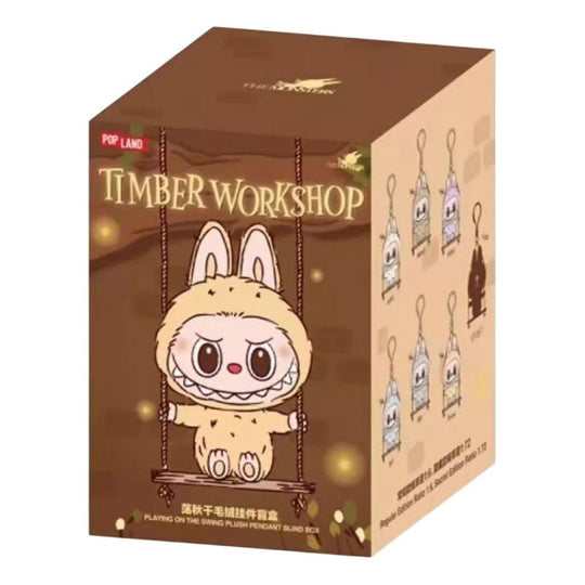pop mart pop mart labubu the monsters timber workshop playing on the swing pendant pop land exclusive sealed case 1 blind box ppmt-2406-0018-1b