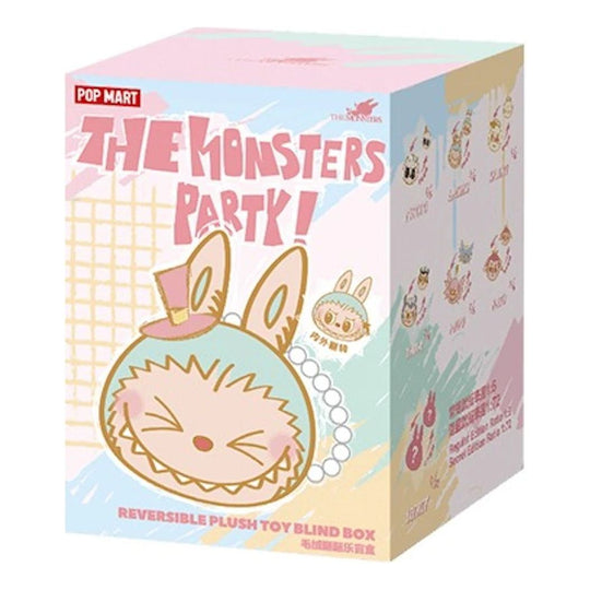pop mart pop mart the monsters labubu party reversible pendant sealed case 1 blind box ppmt-2407-0079-1b