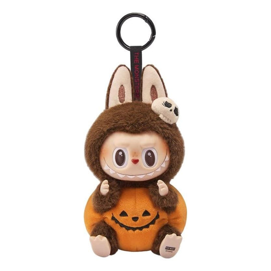 pop mart pop mart the monsters labubu happy halloween party series sitting pumpkin pendant ppmt-2409-0009