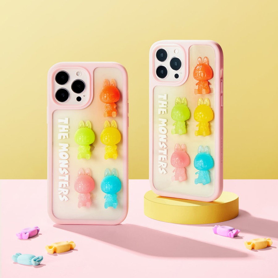 pop mart the monsters candy series phone case for iphone case