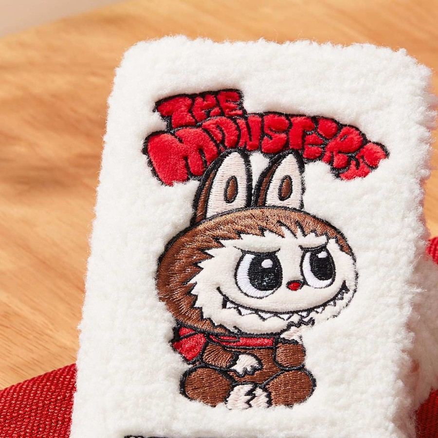 pop mart the monsters classic series plush flip iphone case