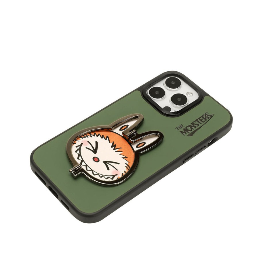 pop mart the monsters home of the elves series iphone case