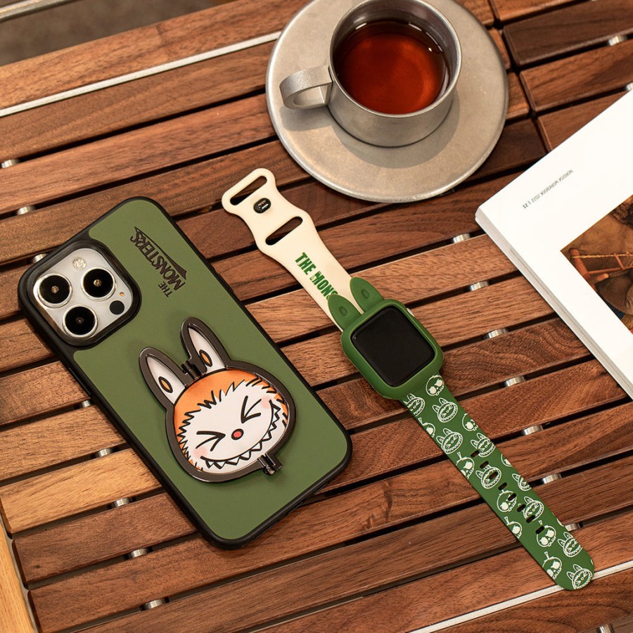 pop mart the monsters home of the elves series iphone case