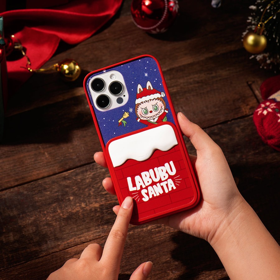 pop mart the monsters lets christmas series iphone case