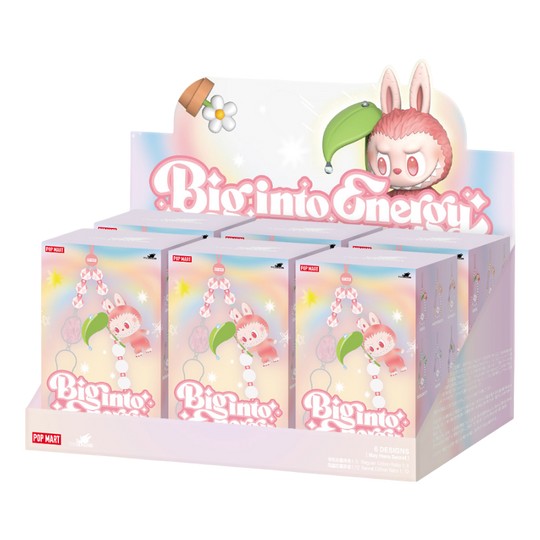 pop mart pop mart the monsters labubu big into energy phone charm sealed case 6 blind boxes ppmt-2504-0040