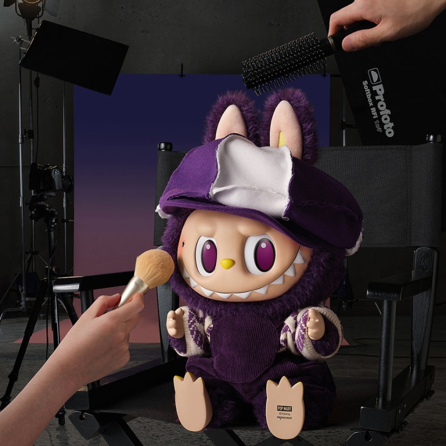 pop mart os monstros x pronounce labubu be fancy now vinyl plush doll