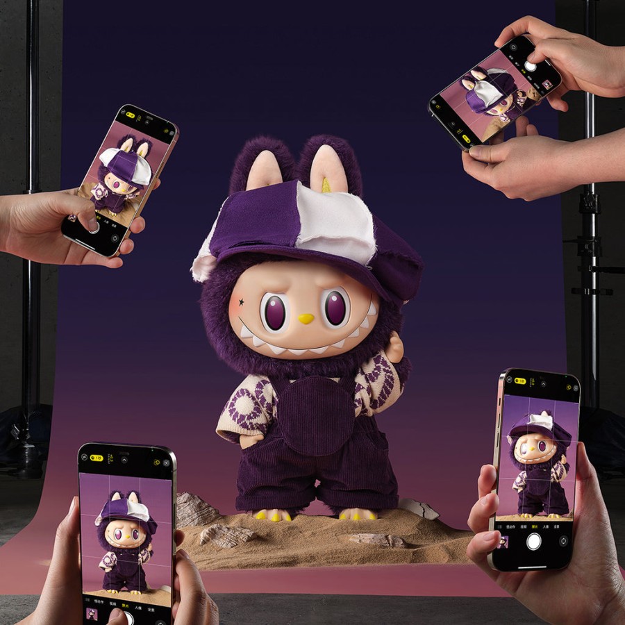 pop mart os monstros x pronounce labubu be fancy now vinyl plush doll